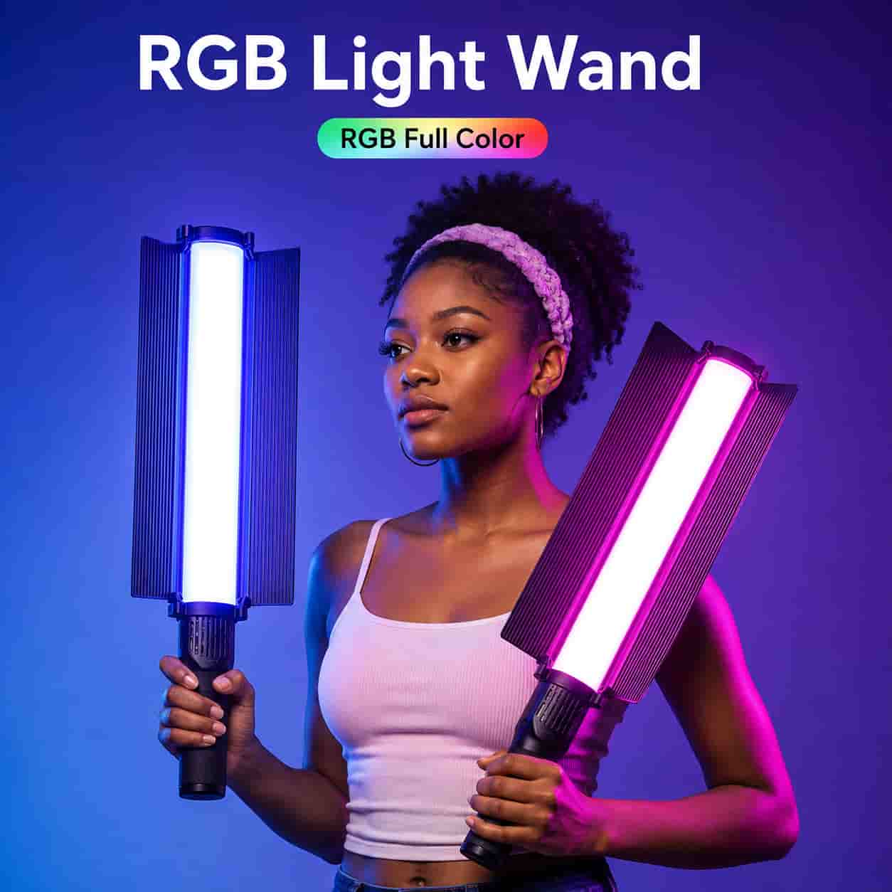 Ulanzi VL360 RGB LED Light Studio Handheld Light Wand Stick