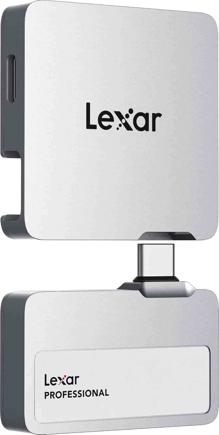 Lexar 1TB Professional Go Portable SSD with USB-C Hub (Brand New) – Apple ProRes 4K Mobile SSD Available
