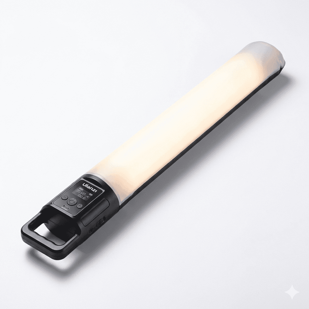 Ulanzi UA12W Airtube Light – Lightweight Portable RGB LED Wand for Content Creators