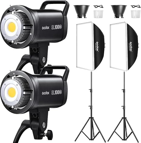 Godox 100BI Litemons Bi-Color LED Video Light – Studio Light
