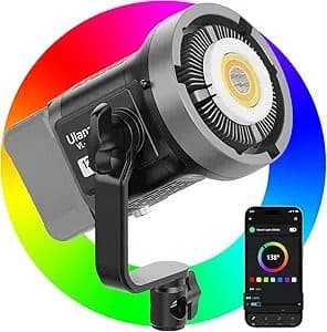 Ulanzi VL120C 120W RGB V-Mount COB Video Light –