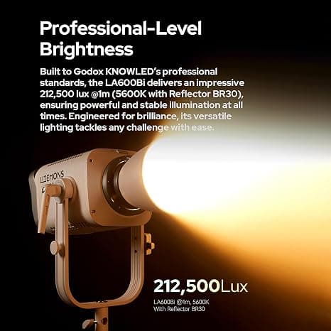 DGX 600X Video Light – Bi-Color COB Studio Light