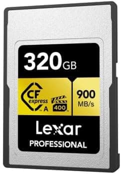 Lexar 320GB Professional CFexpress Type A Memory Card (Brand New) – High-Speed GOLD Series Available