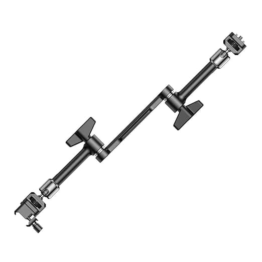 Ulanzi TA10 3-Section Articulating Magic Arm with Dual Super Clamps, 360° Ball Heads & Tooth-Lock Center Joint (T088)