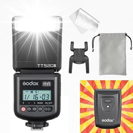 Godox TT520 III Universal Manual Speedlight – Camera Flash