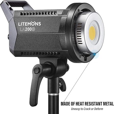Godox Litemons LA200 LED Video Light – High Output Continuous Light